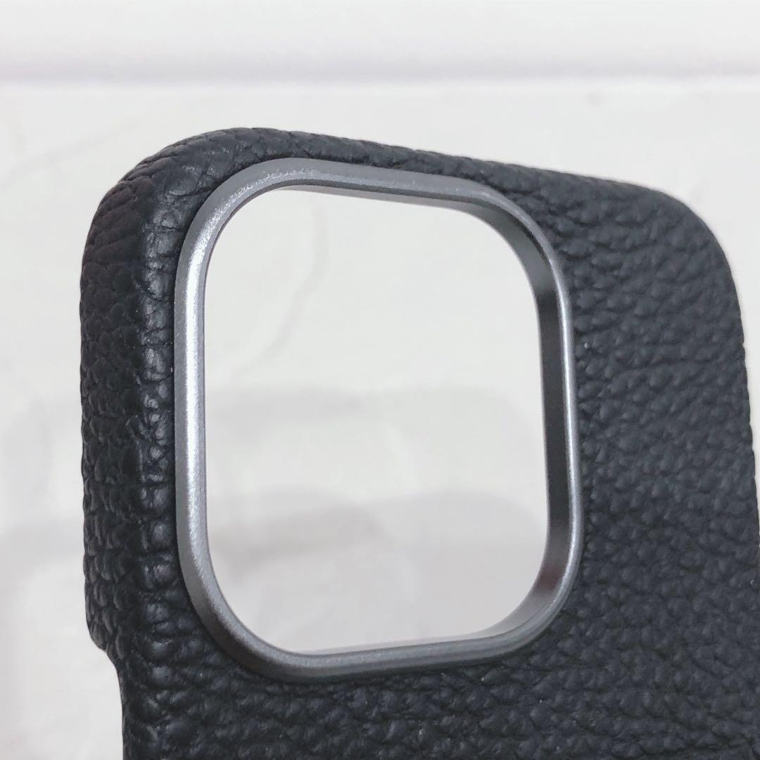 ☆美品☆ BONAVENTURA スマホケース iPhone 15Proブラック