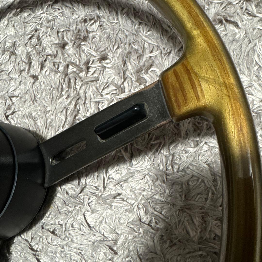 ホンダ1300ウッドステアリング