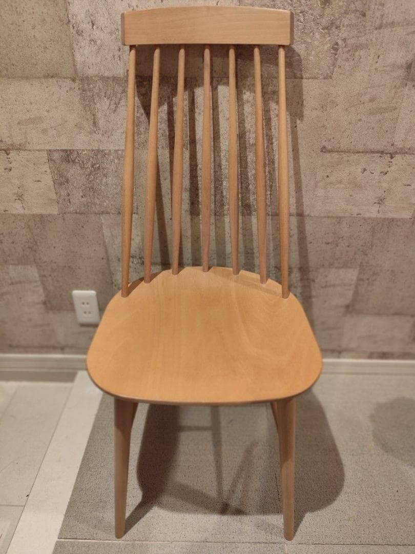 ② unico KOTONA ウィンザーチェア ハイバック コムバック 1脚