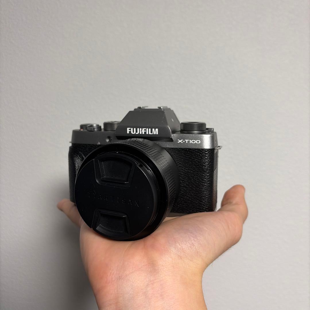 Fujifirm X-T100 ダークブラウン&TTartisan40mmセット
