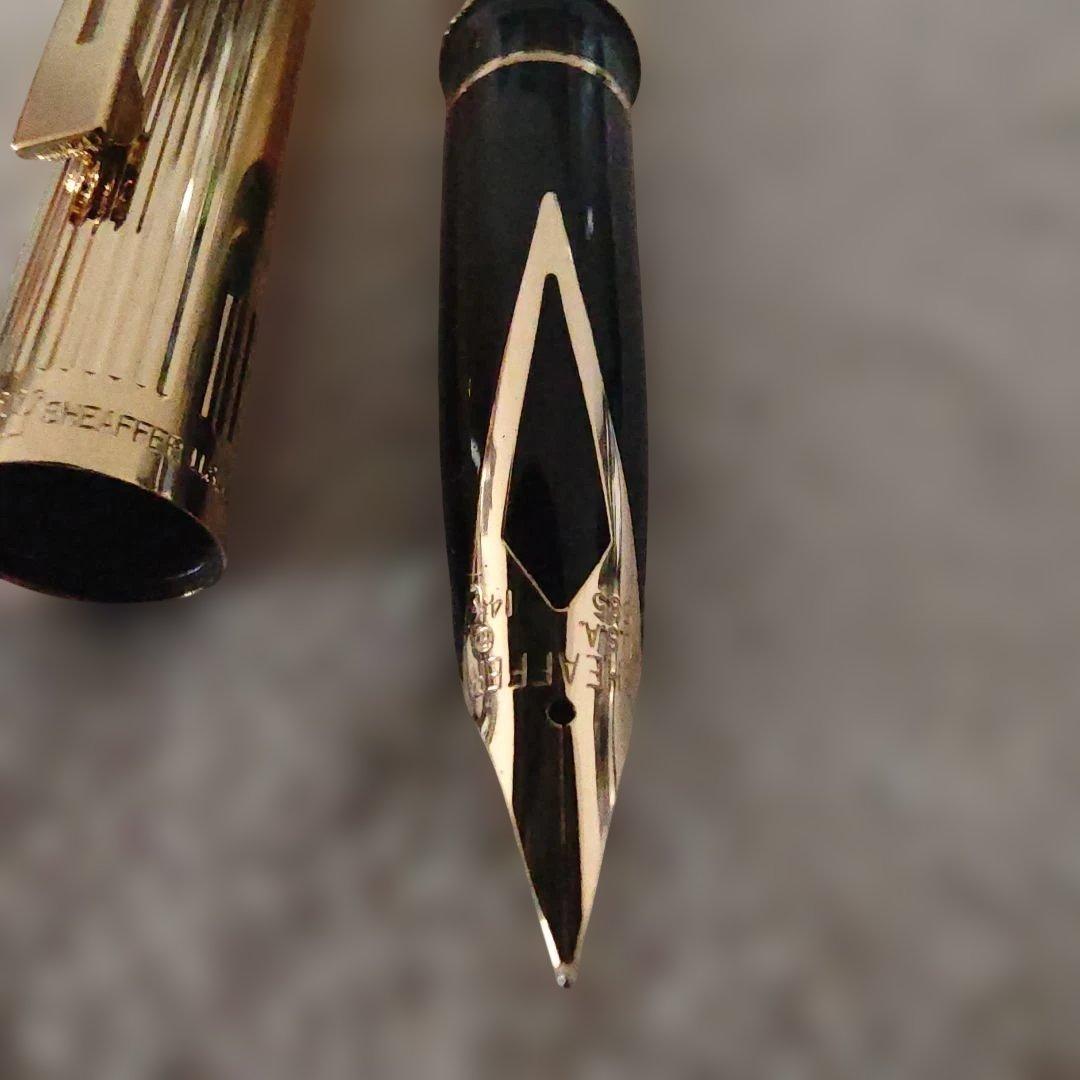 金張り　シェーファー　タルガ　14Kペン先