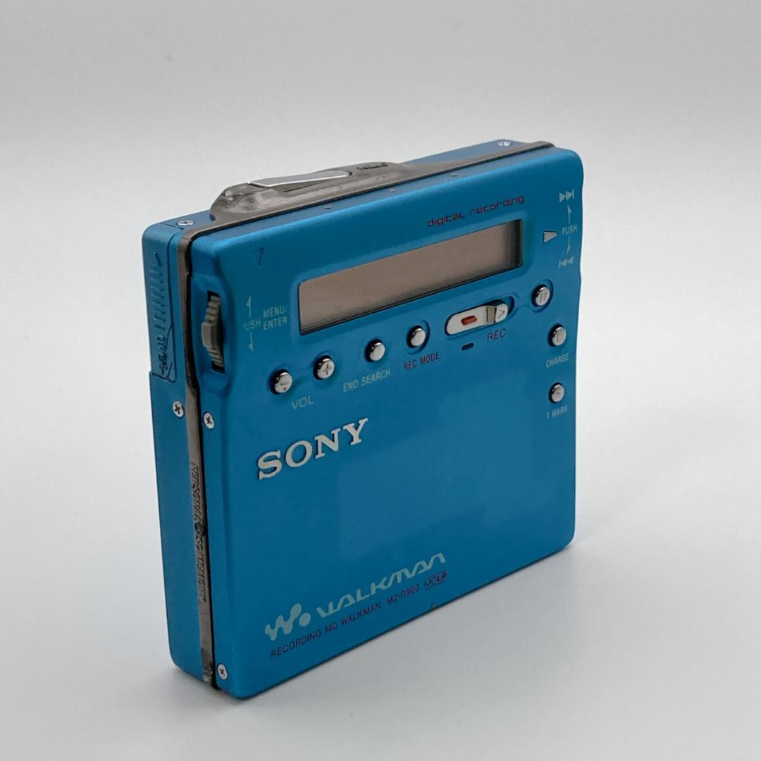 動作品 SONYソニー WALKMAN MZ-R900 ポータブルMDプレーヤー