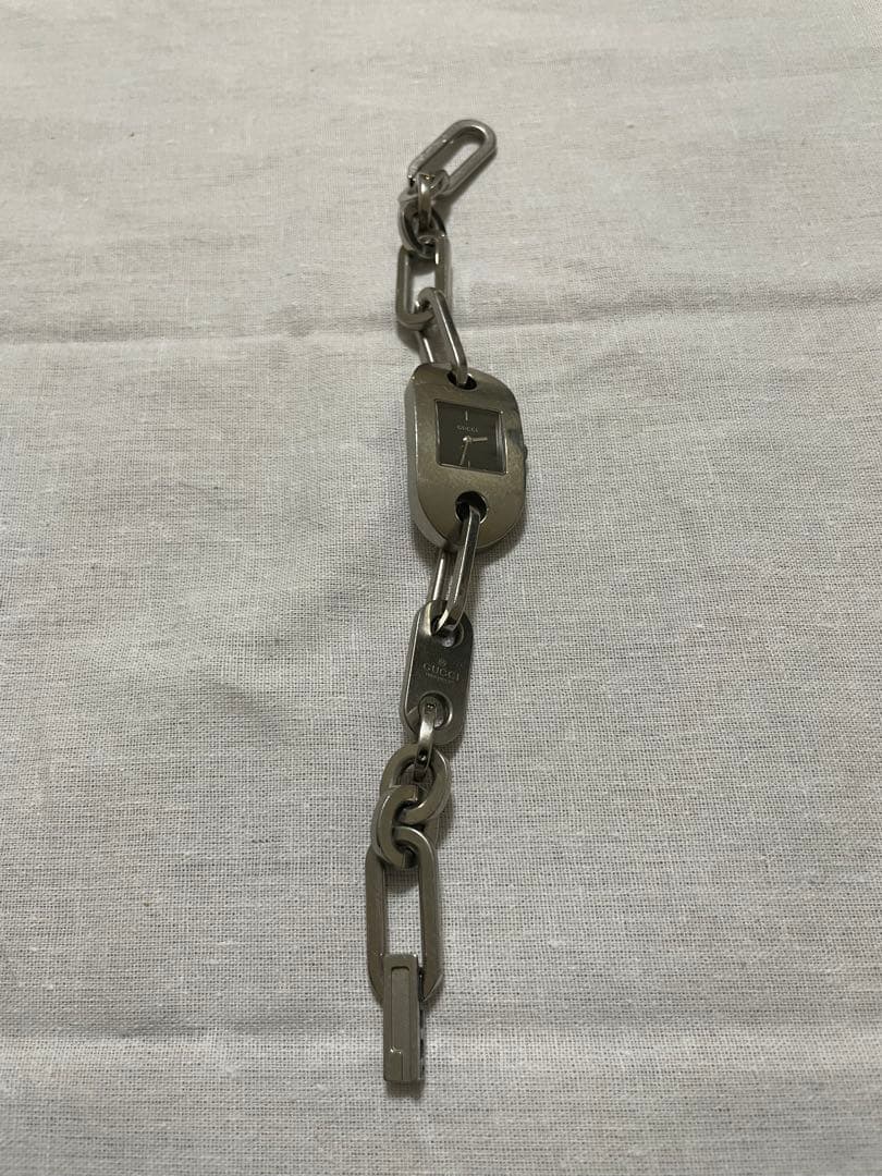 GUCCI チェーンブレスレット時計 6155L レディース