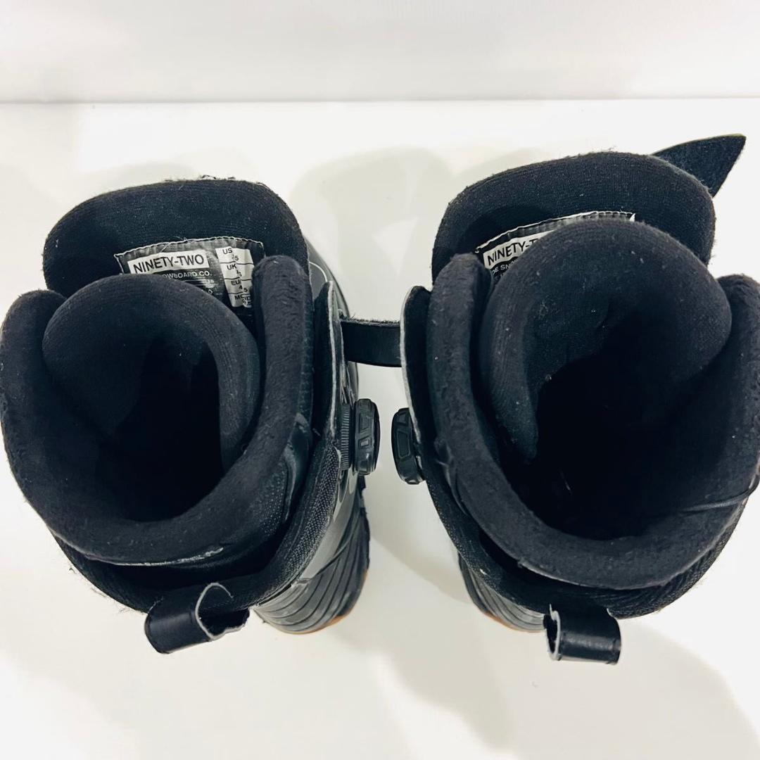 21モデル　RIDE ライド　NINETY TWOスノーボードブーツ BOA