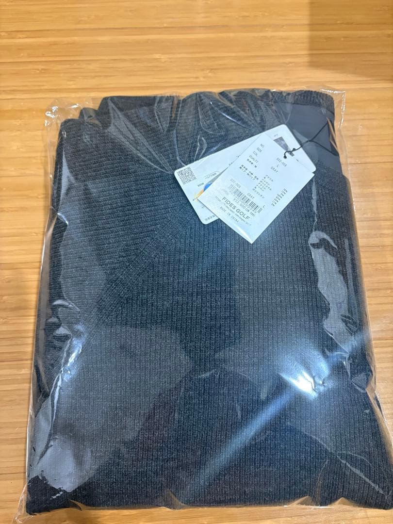 FIDES GOLF CREW NECK LINING KNIT サイズ　L