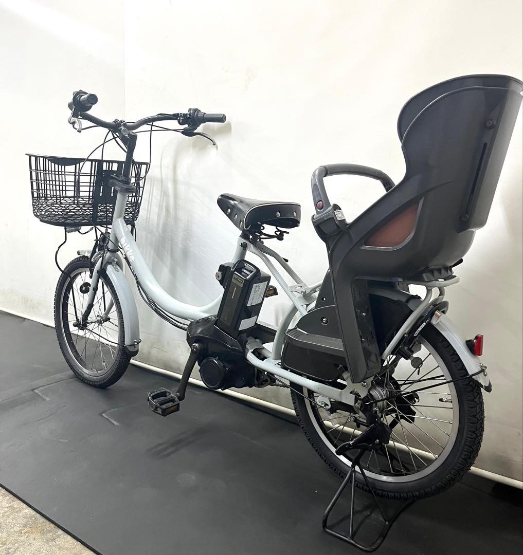 1年保証 送料無料　ブリヂストン　ビッケ　20インチ　水色　電動アシスト自転車
