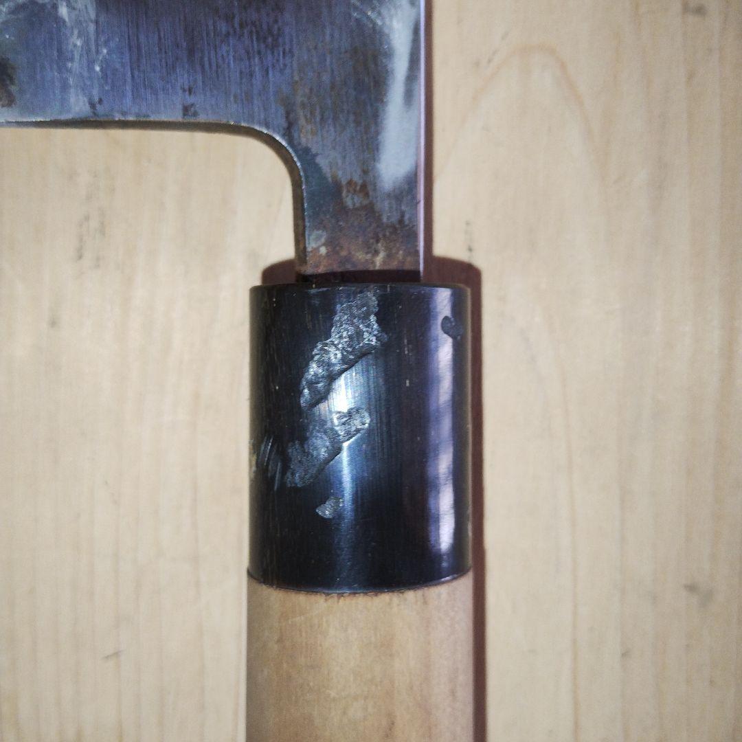 久元作　出刃包丁　全長335mm