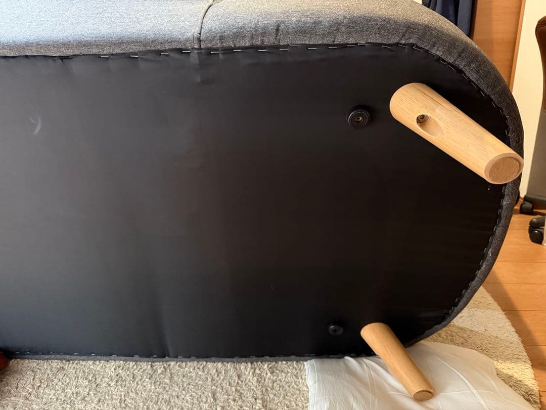 NOCE◆2人掛けソファ◆YU8946B◆グレー