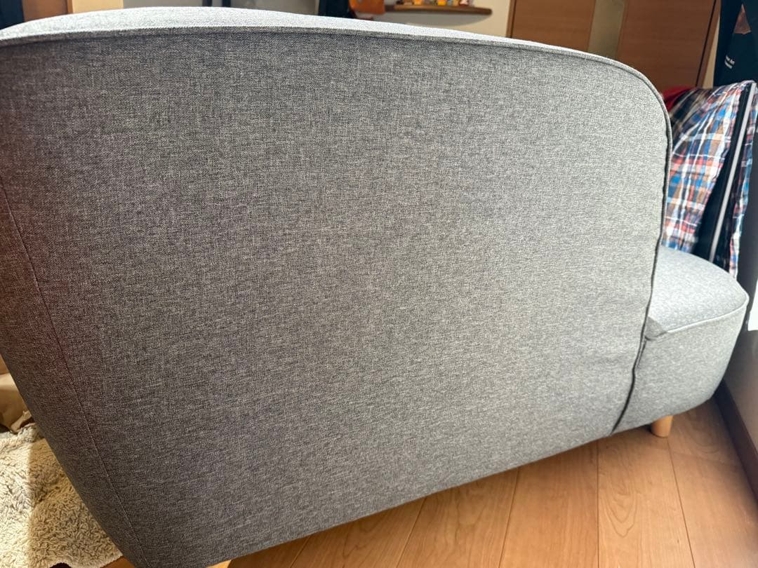 NOCE◆2人掛けソファ◆YU8946B◆グレー