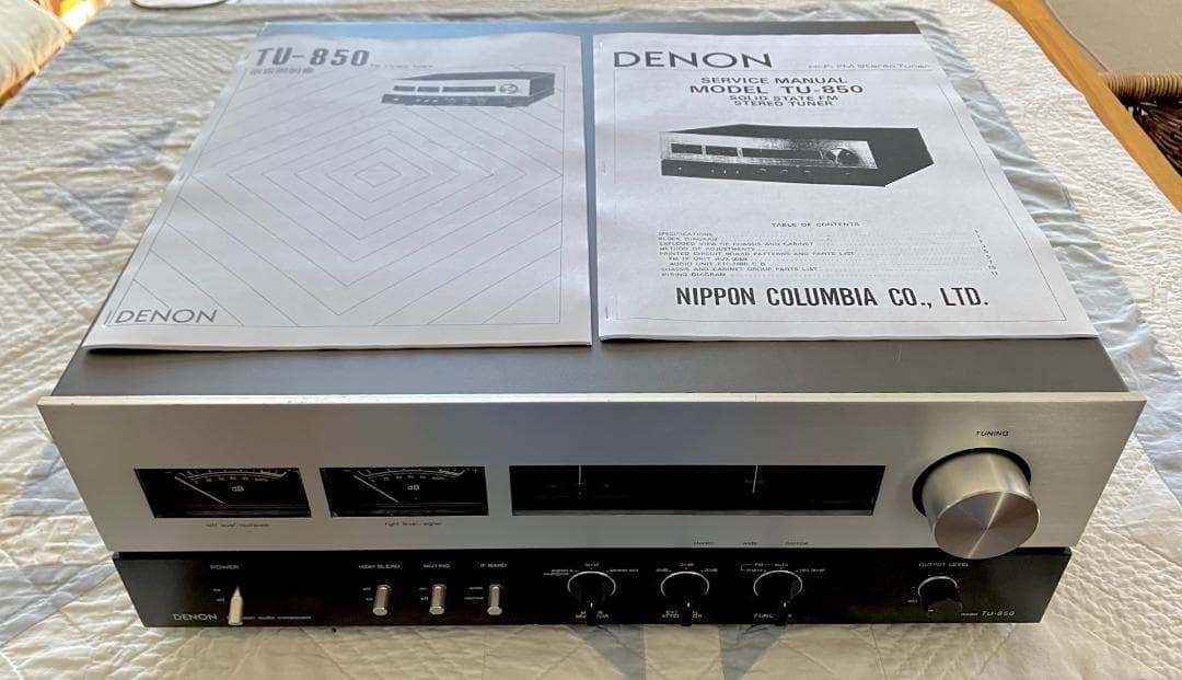 DENON TU-850 FMチューナー