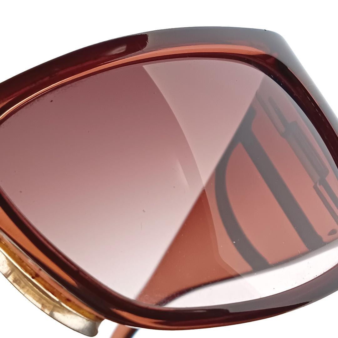 Christian Dior ディオール サングラス ロゴ ブラウン