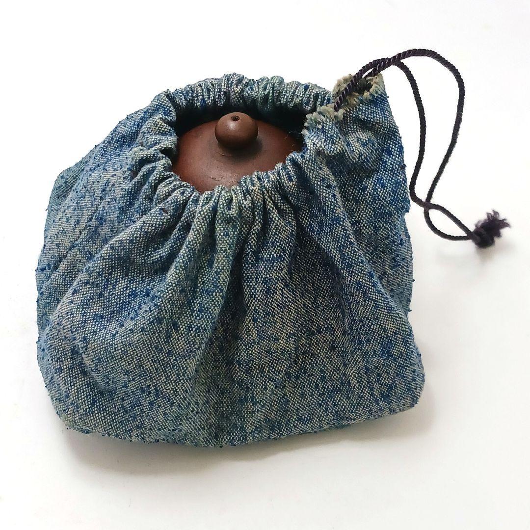 中国古玩 小振り 朱泥急須 紫砂壷 時代品 煎茶道具　の