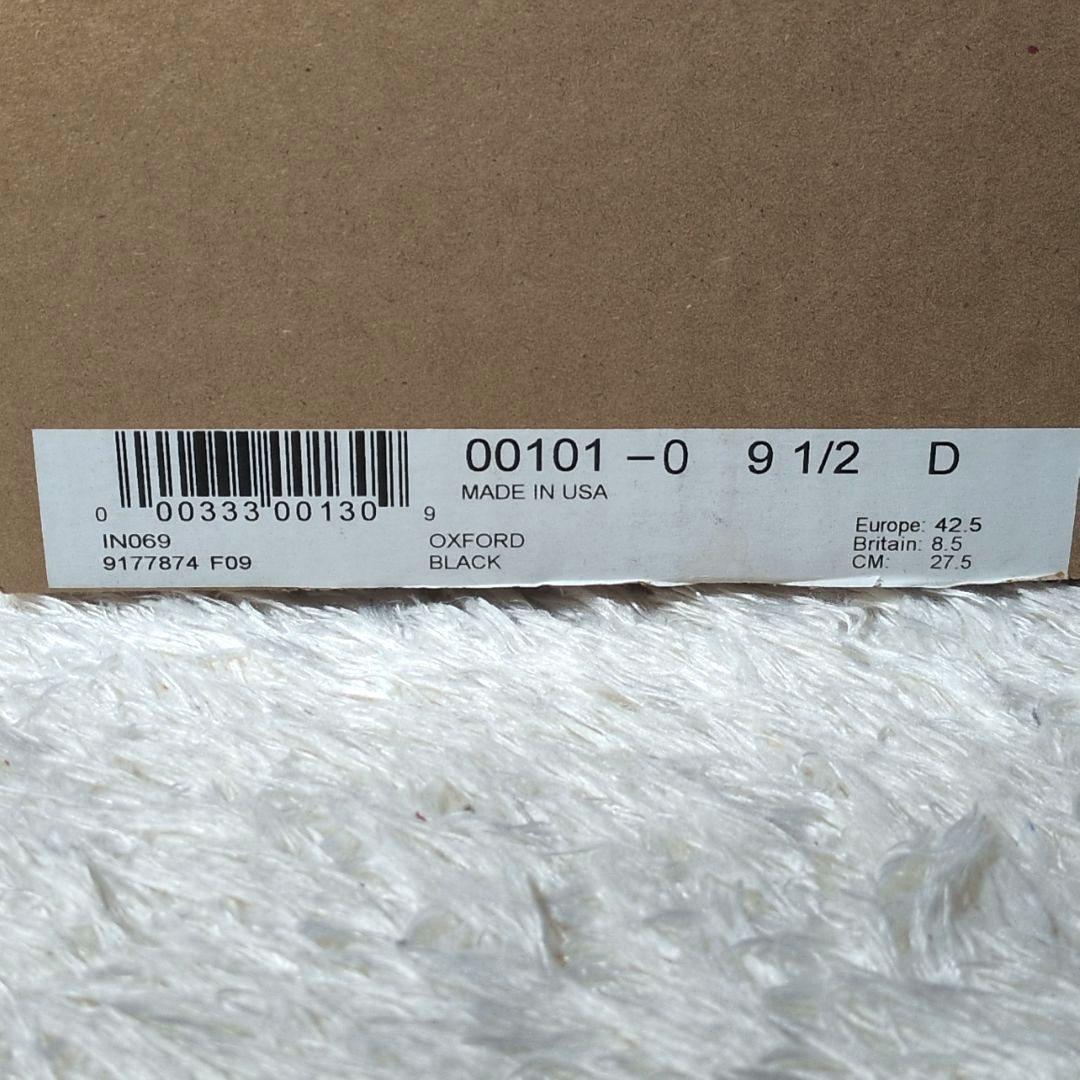 【極美品 箱付き】レッドウィング　101　ポストマン　オックスフォード　ブラック