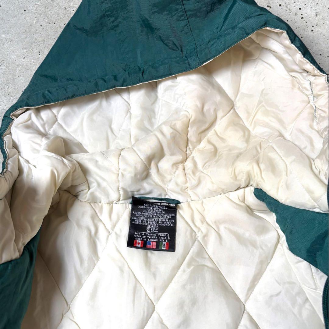 【はやとわかやま 様】90s adidas 中綿ベンチコート 縦ロゴ