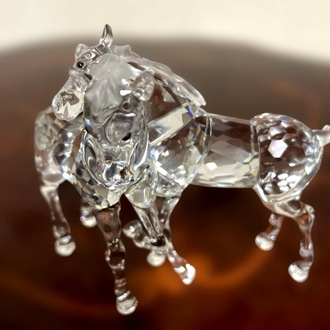 スワロフスキー置物　仔馬