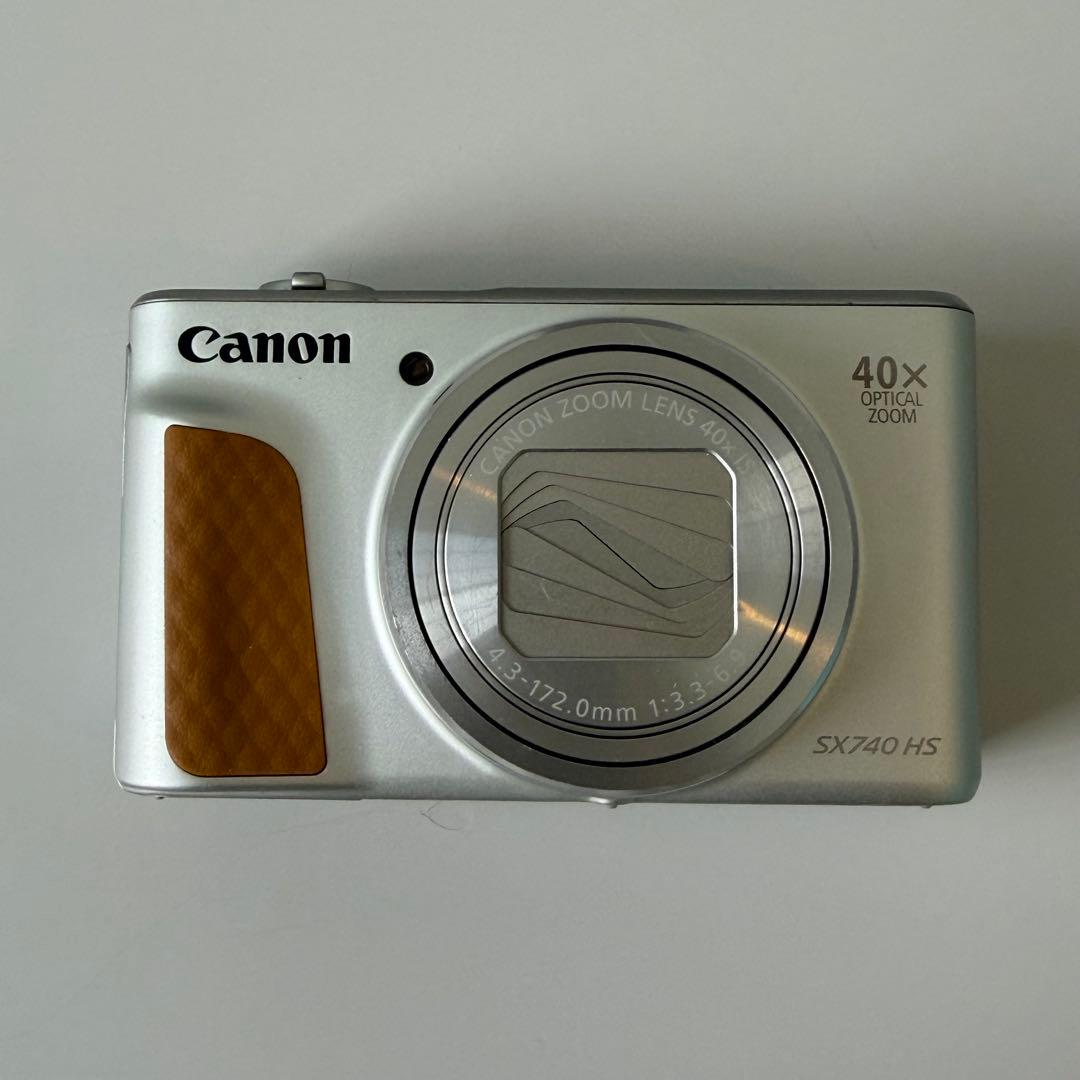【動作確認済み 展示品】 PowerShot SX740hs シルバー