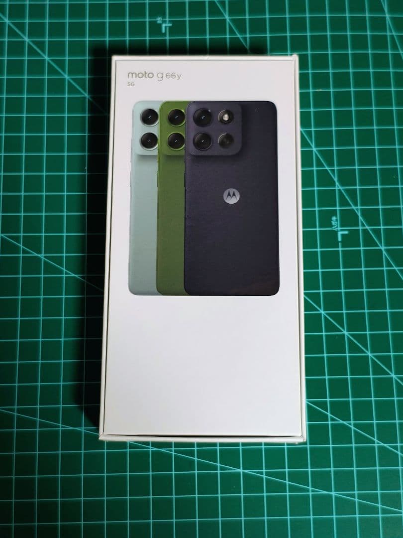 【ほぼ新品】moto g66y 5G ブラックオイスター 本体