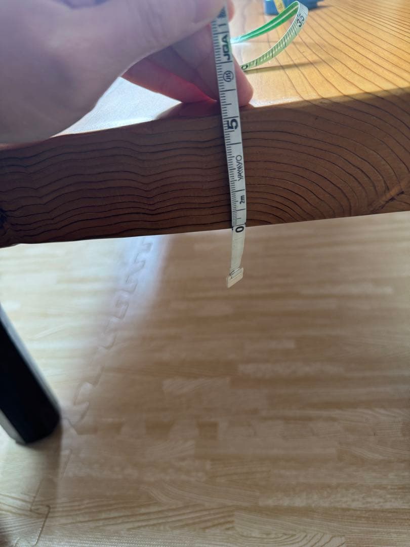 天然木の無垢テーブル