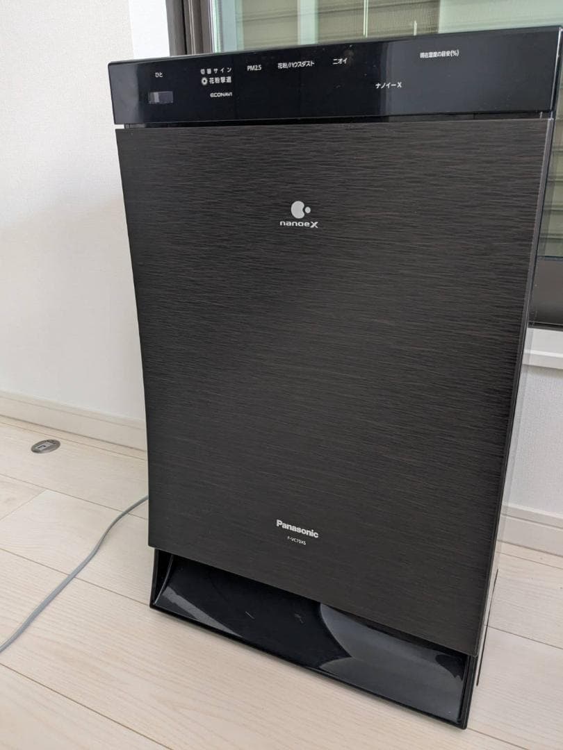 ✨クリーニング済✨ 木目調 加湿空気清浄機 Panasonic F-VC70XS