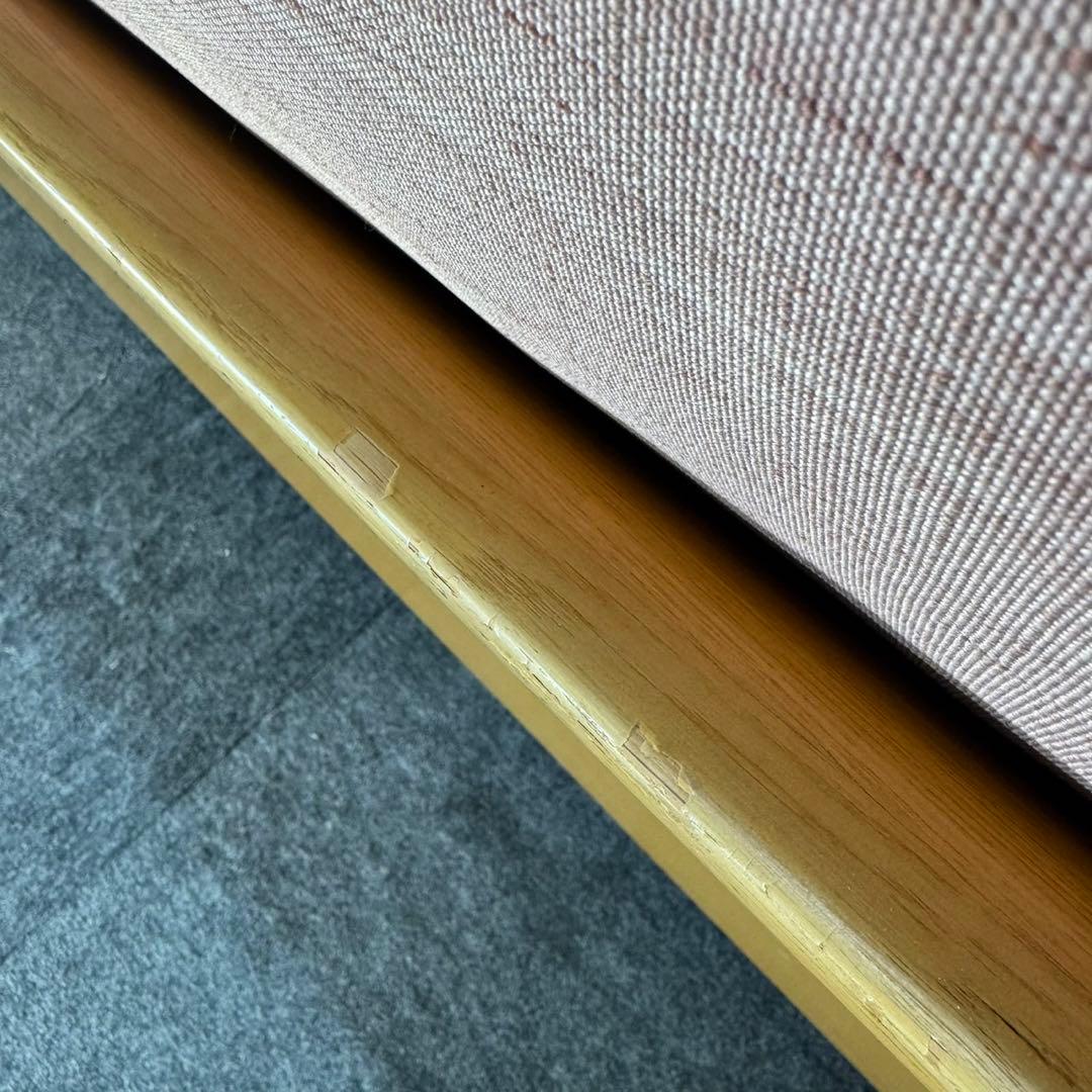 シラカワ ソファ 布張り 3P ラプトおしゃれ 木製フレーム d4607