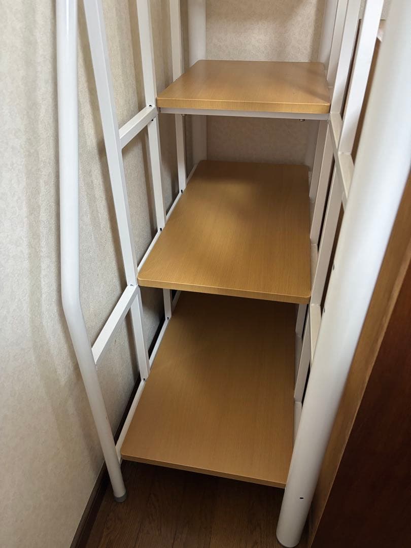 ロフトベッド　取りに来ていただける方限定⭐︎ ホワイト