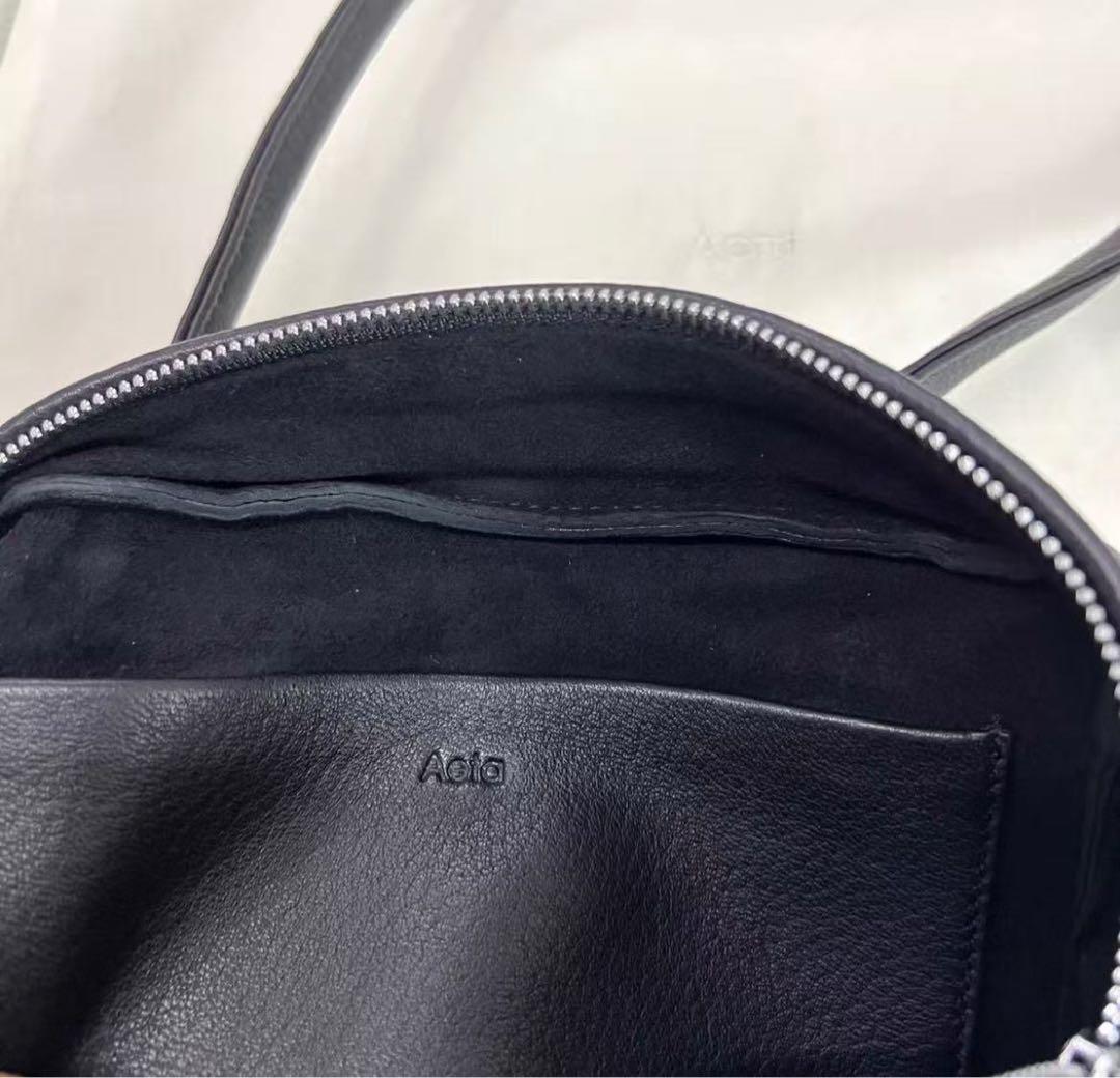 Aeta SQUARE BOSTON ロング ハンドル バッグc0