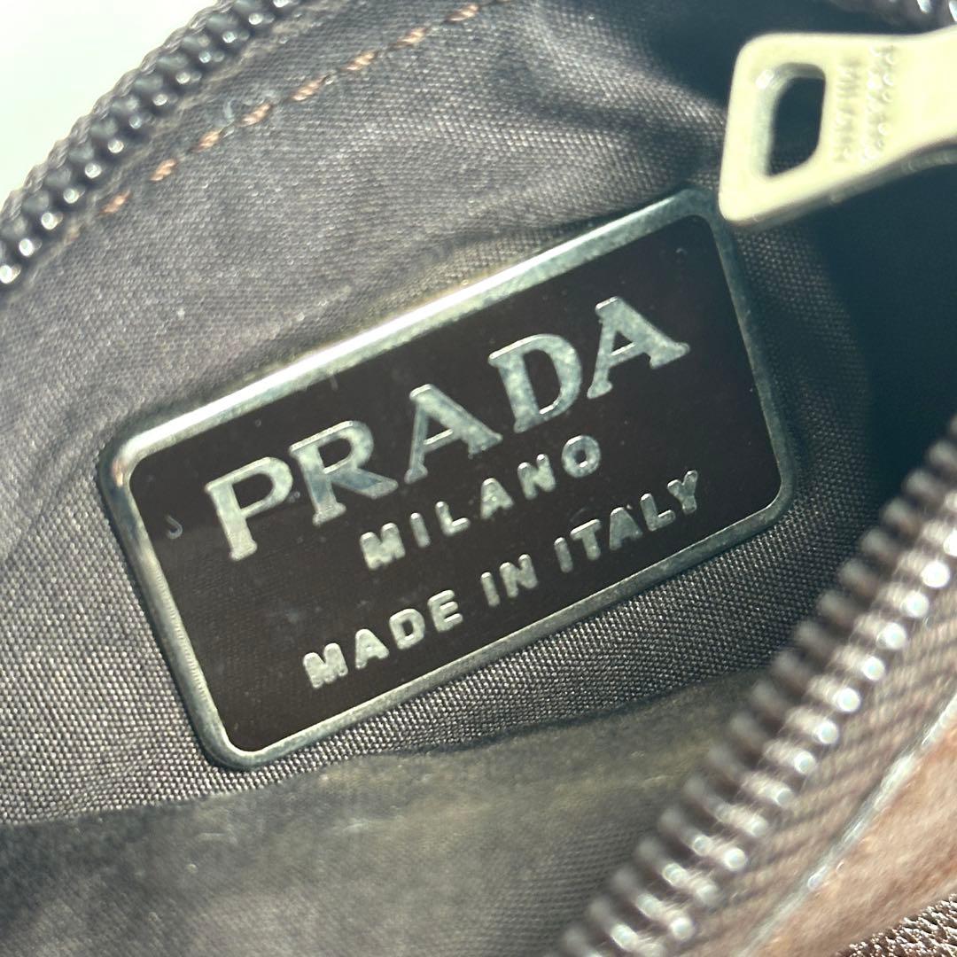 希少 PRADA プラダ メッシュバッグ フラワー アーカイブ ポーチ付き