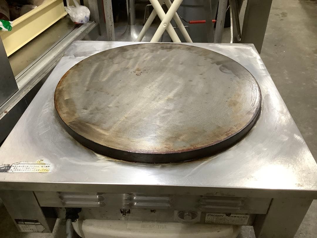 クレープ焼き機　クレープ　単相200v クレープ焼き