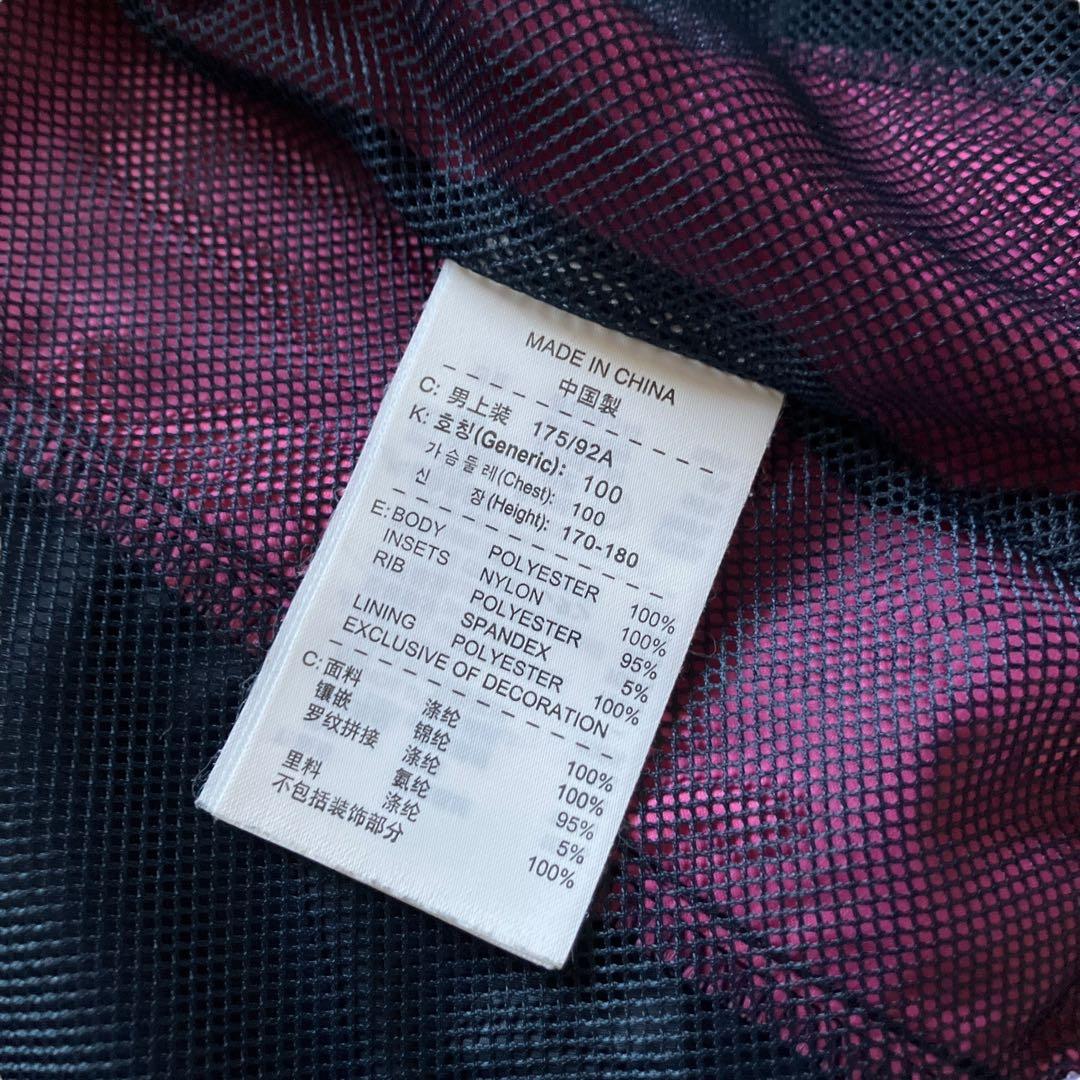 美品00s OLD NIKE レアカラーピンク ナイロンセットアップ上下 Y2K