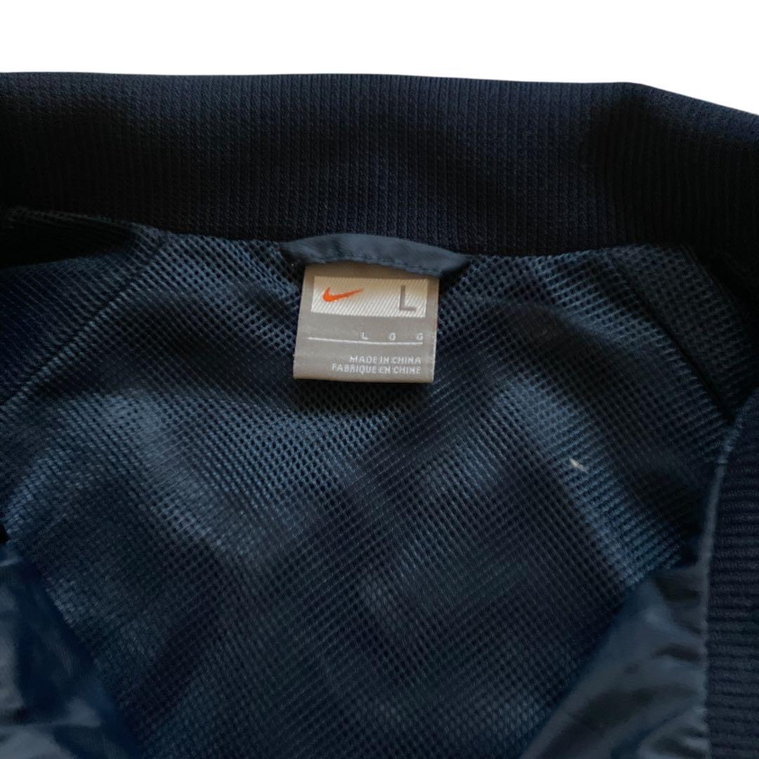 美品00s OLD NIKE レアカラーピンク ナイロンセットアップ上下 Y2K