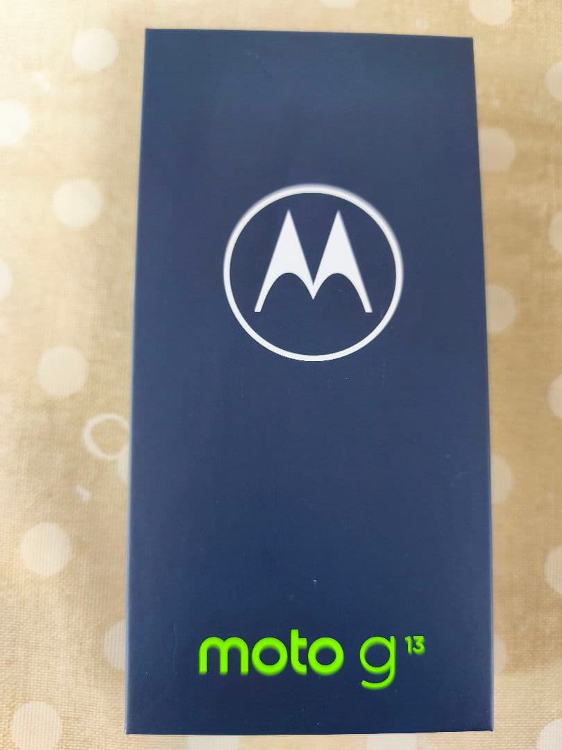 未使用　Motorola moto g13 本体