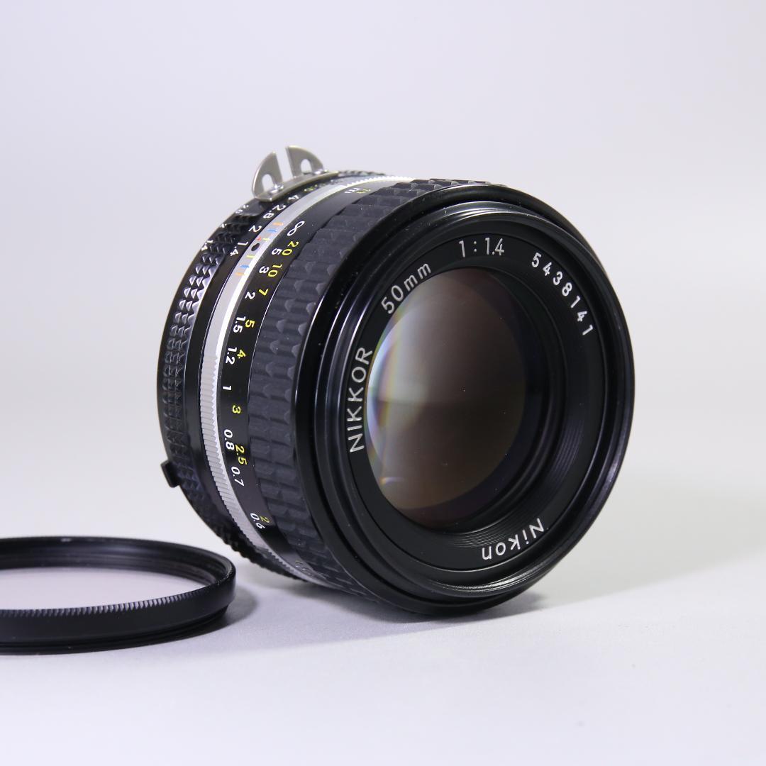 ☆未使用級☆ NIKKOR Ai-S 50mm F1.4 レンズ　＃391
