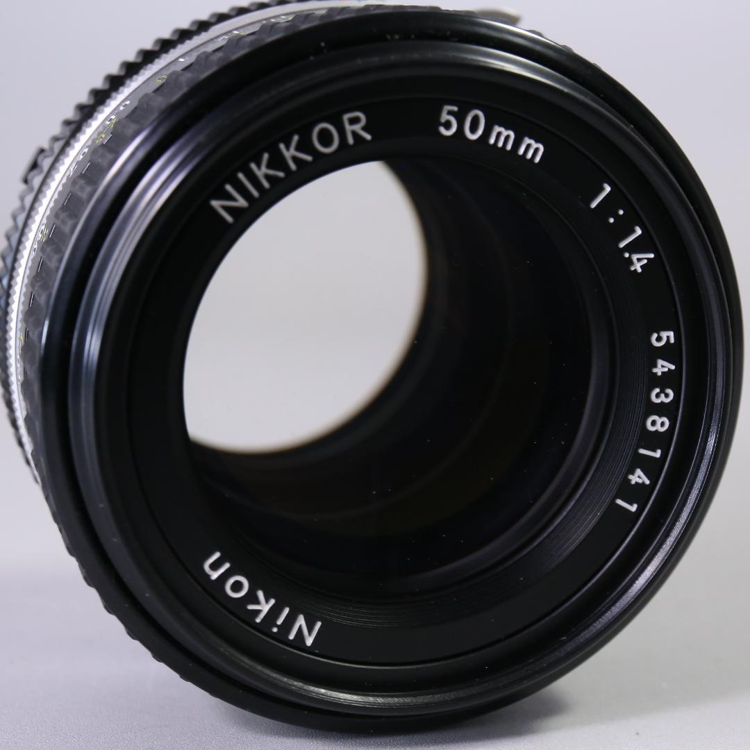 ☆未使用級☆ NIKKOR Ai-S 50mm F1.4 レンズ　＃391