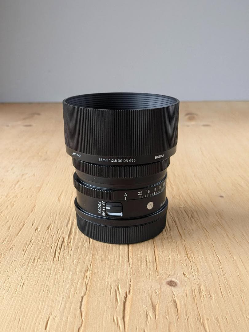 【超美品】SIGMA シグマ 45mm F2.8 DG DN Lマウント 箱付き