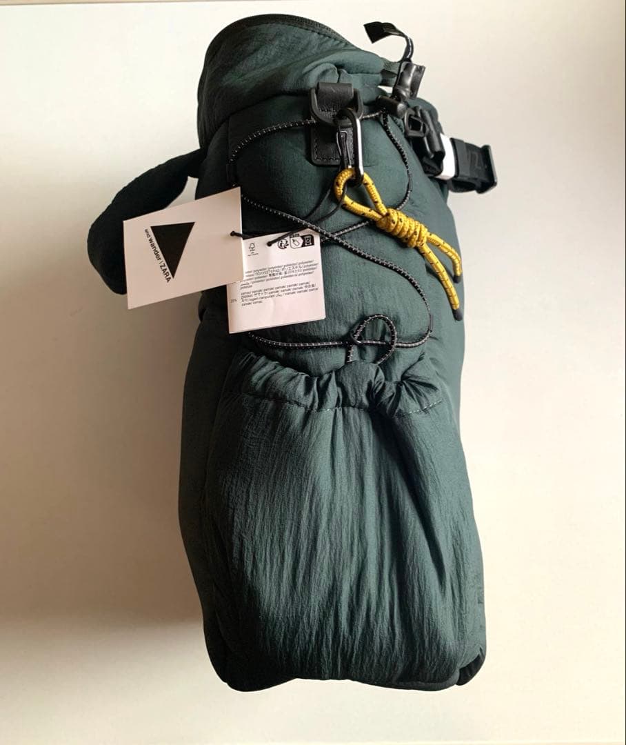 新品　ZARA キルティングバッグ×AND WANDER®️コラボ