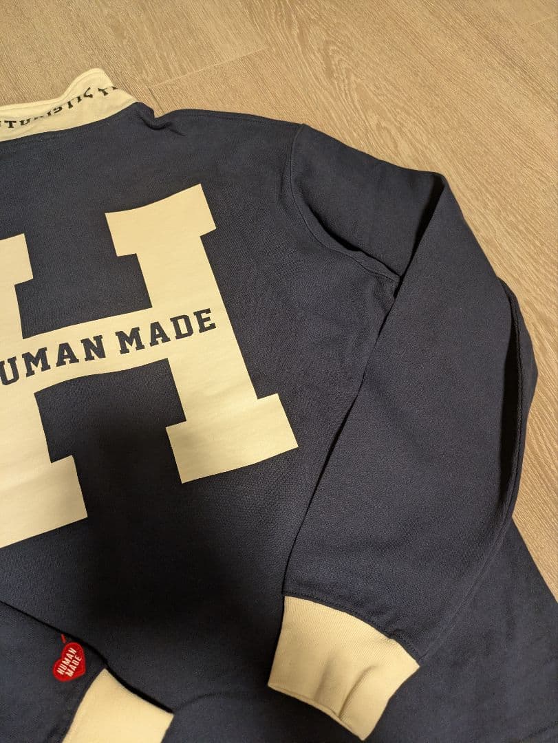 HUMAN MADE ポロシャツ/ラガーシャツ s
