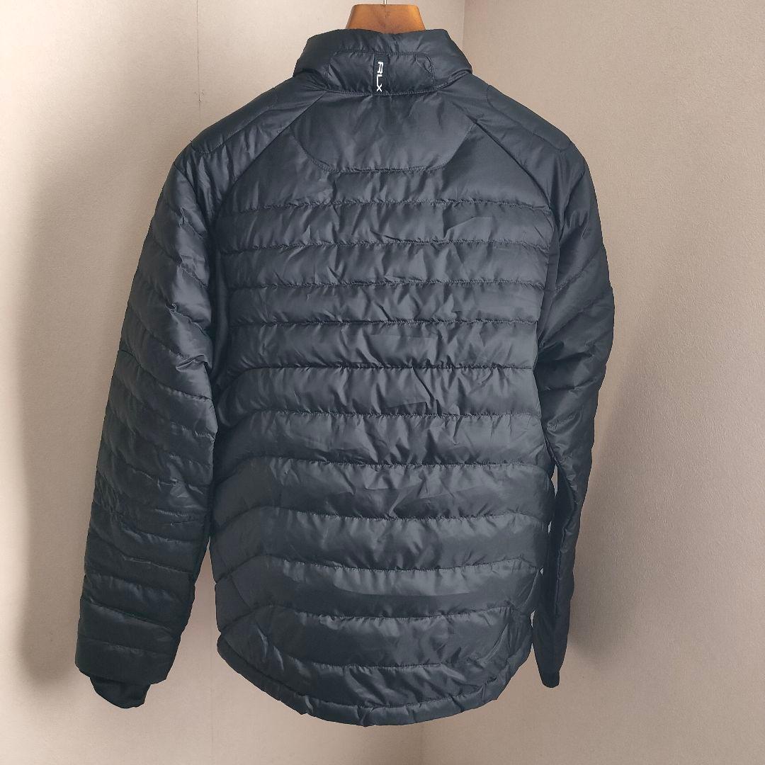【美品】RLX RALPH LAUREN 中綿 ジャケット M 黒 軽量 f