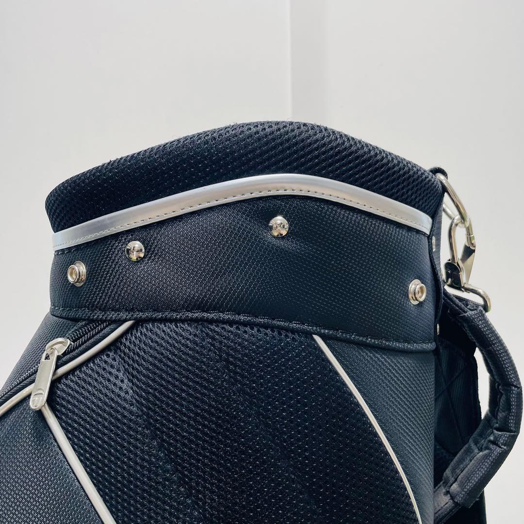 TaylorMade ゴルフバッグ 黒 キャディバッグ テーラーメイド