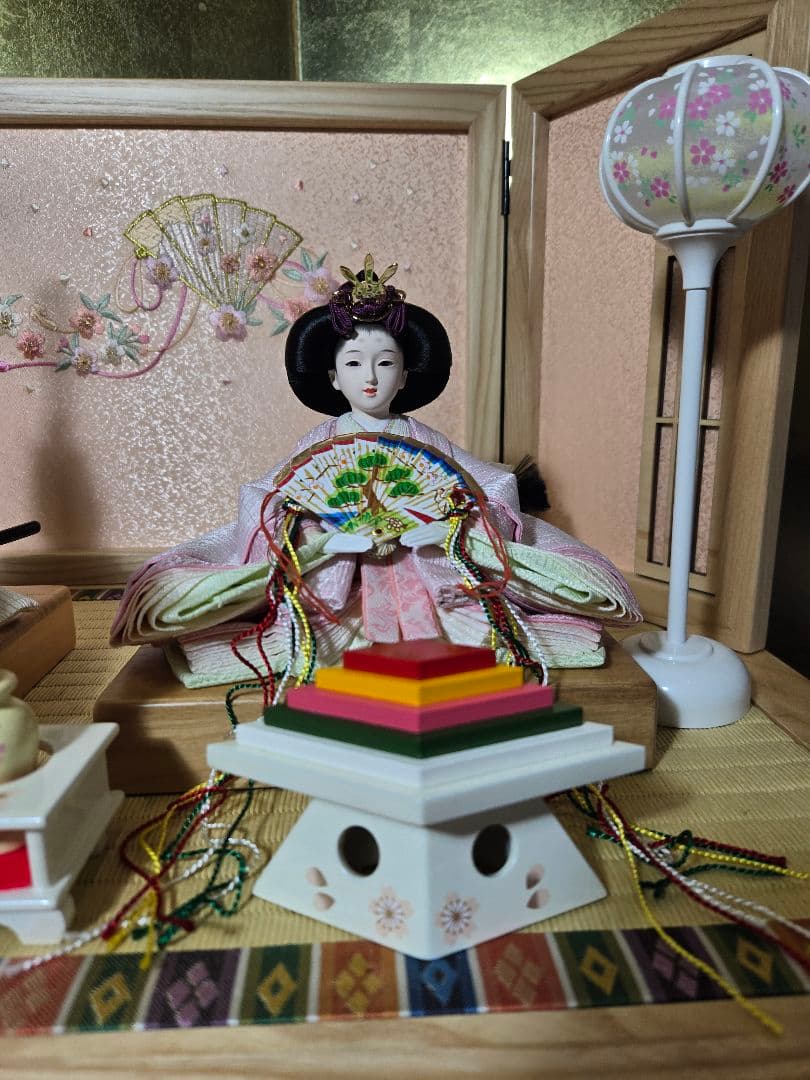 【一点限り】雛人形 収納飾り 三段　32