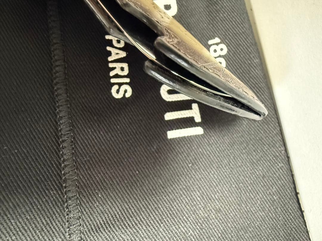 新品未使用　箱付き　BERLUTI キーリング シューホーン