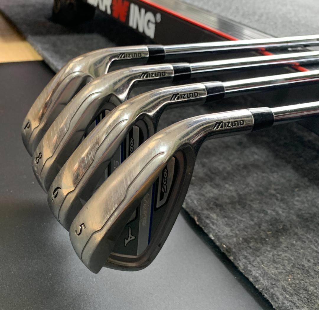 ミズノ EURUS アイアンセット 4本（5・6・8・P）