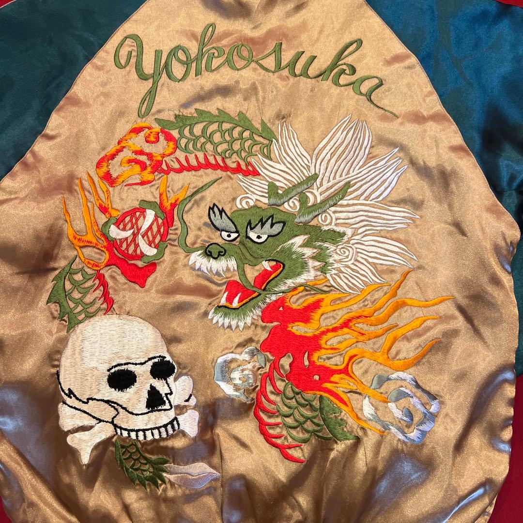 東洋エンターブライズ　CLOVER LEAF　クローバーリーフ　スカジャン　古着