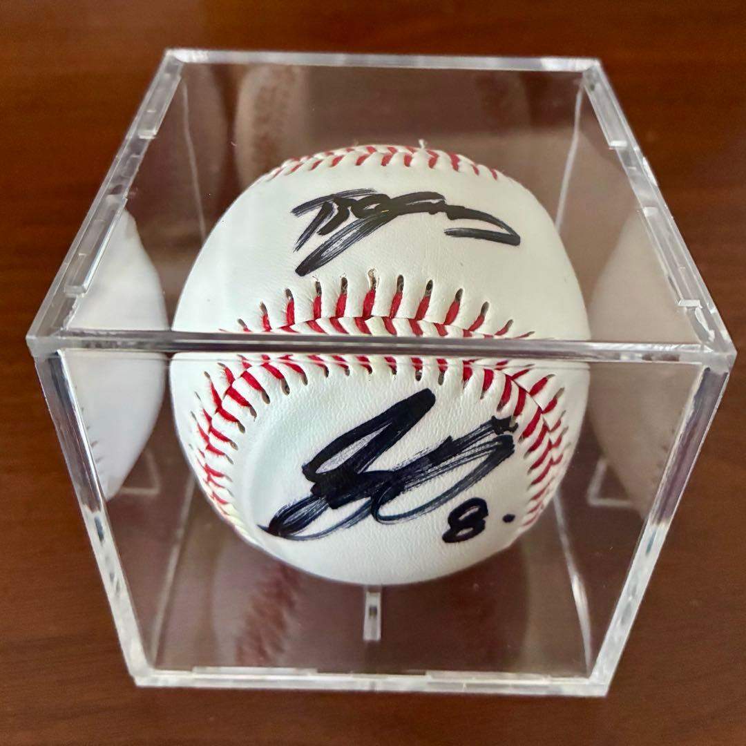 阪神タイガース 佐藤輝明選手 直筆サインボール 新品 ケース カード付き