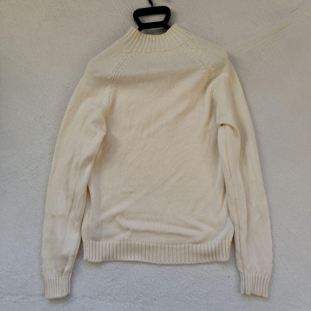未使用に近い　現行　ZANONE ザノーネ　モックネック　ニット　46　肉厚
