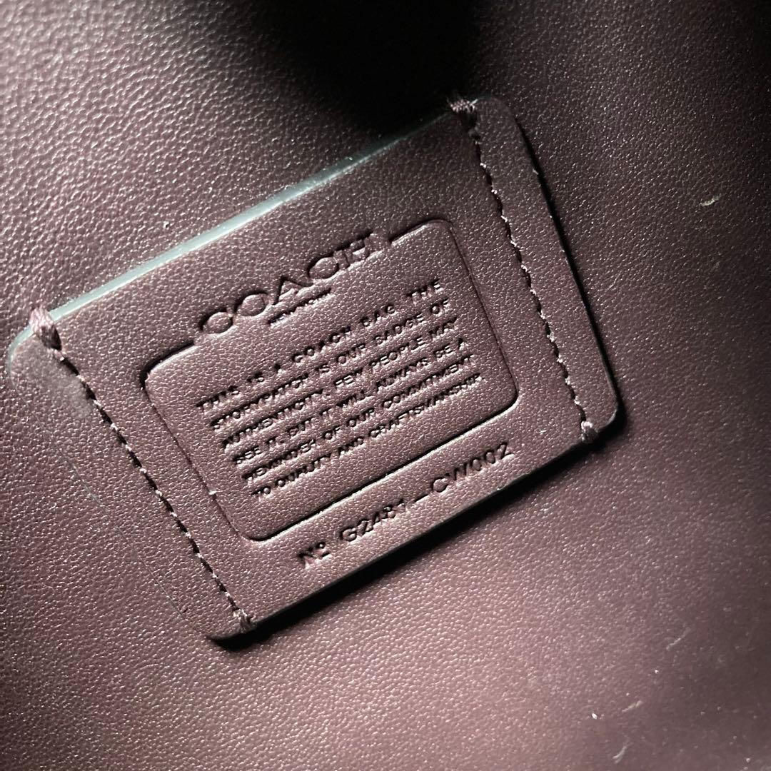 極美品 コーチ　ハドリー コンバーチブル クロスボディ バッグ 2way