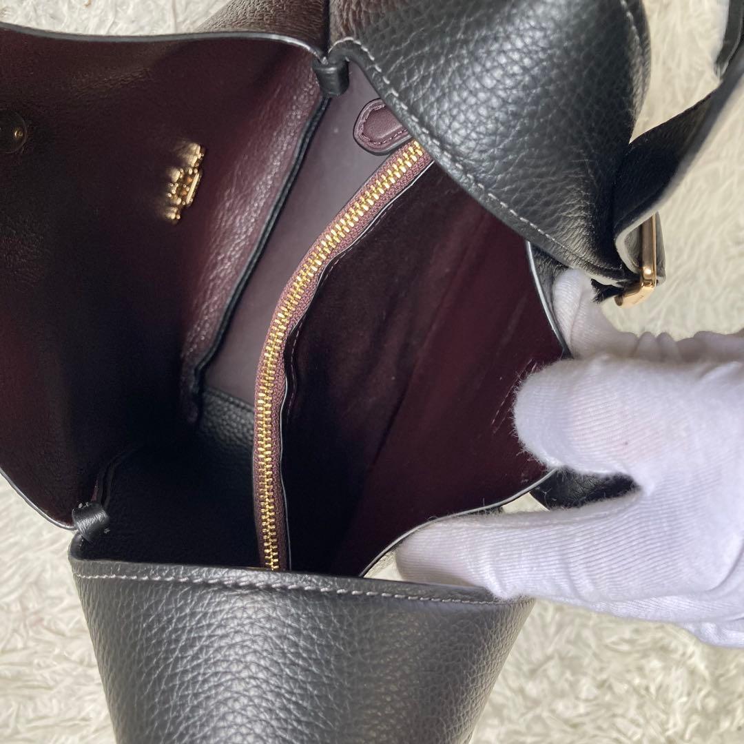 極美品 コーチ　ハドリー コンバーチブル クロスボディ バッグ 2way