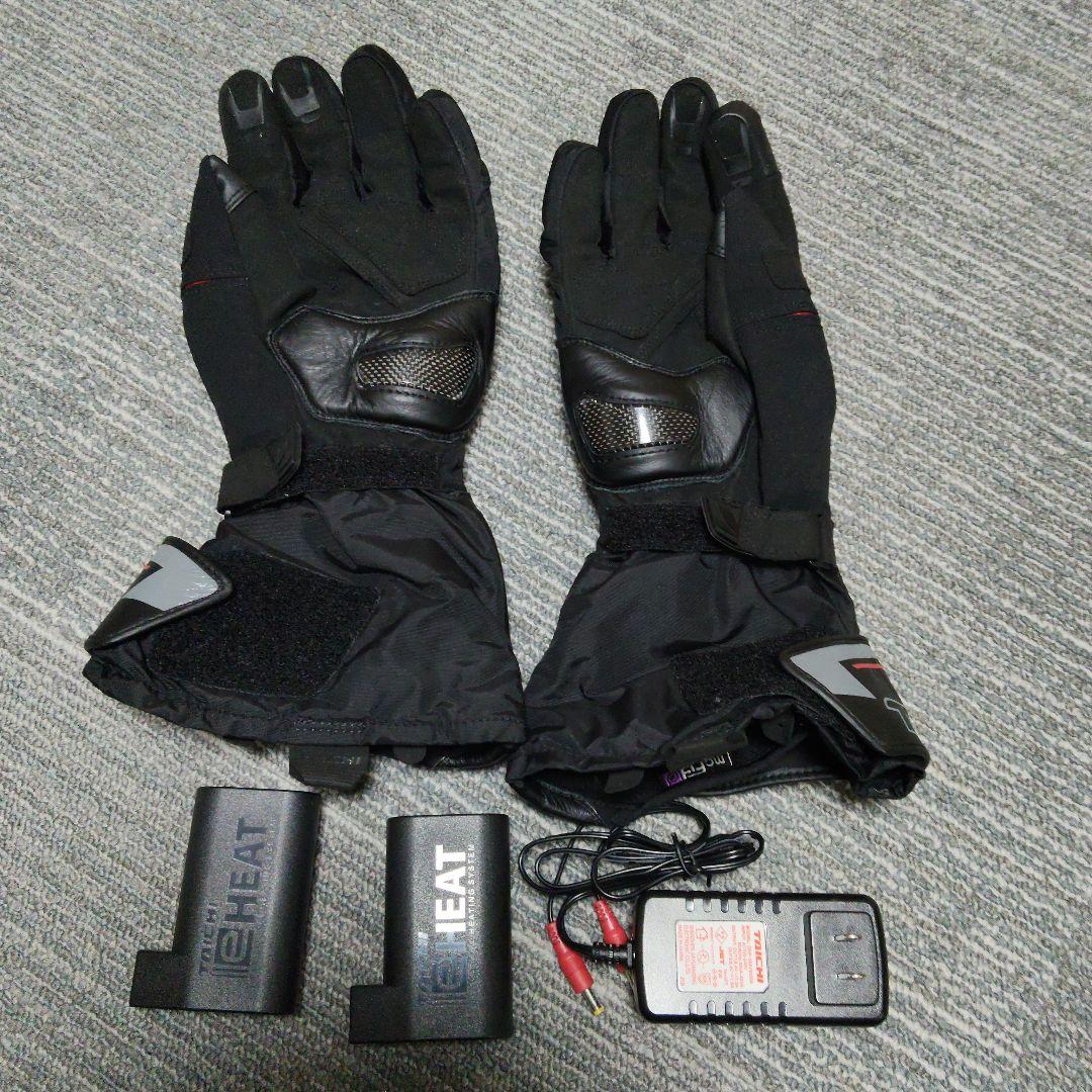 【美品】TAICHI 電熱グローブMサイズRST639 e-HEAT