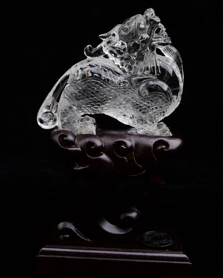 ⭐︎【極上品】白水晶 置物 347g