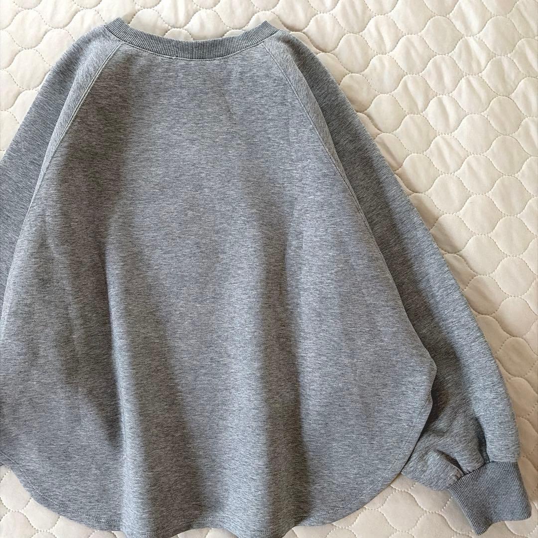 【25SS美品】BEARDSLEY ダンボールサークルプルオーバー　グレー