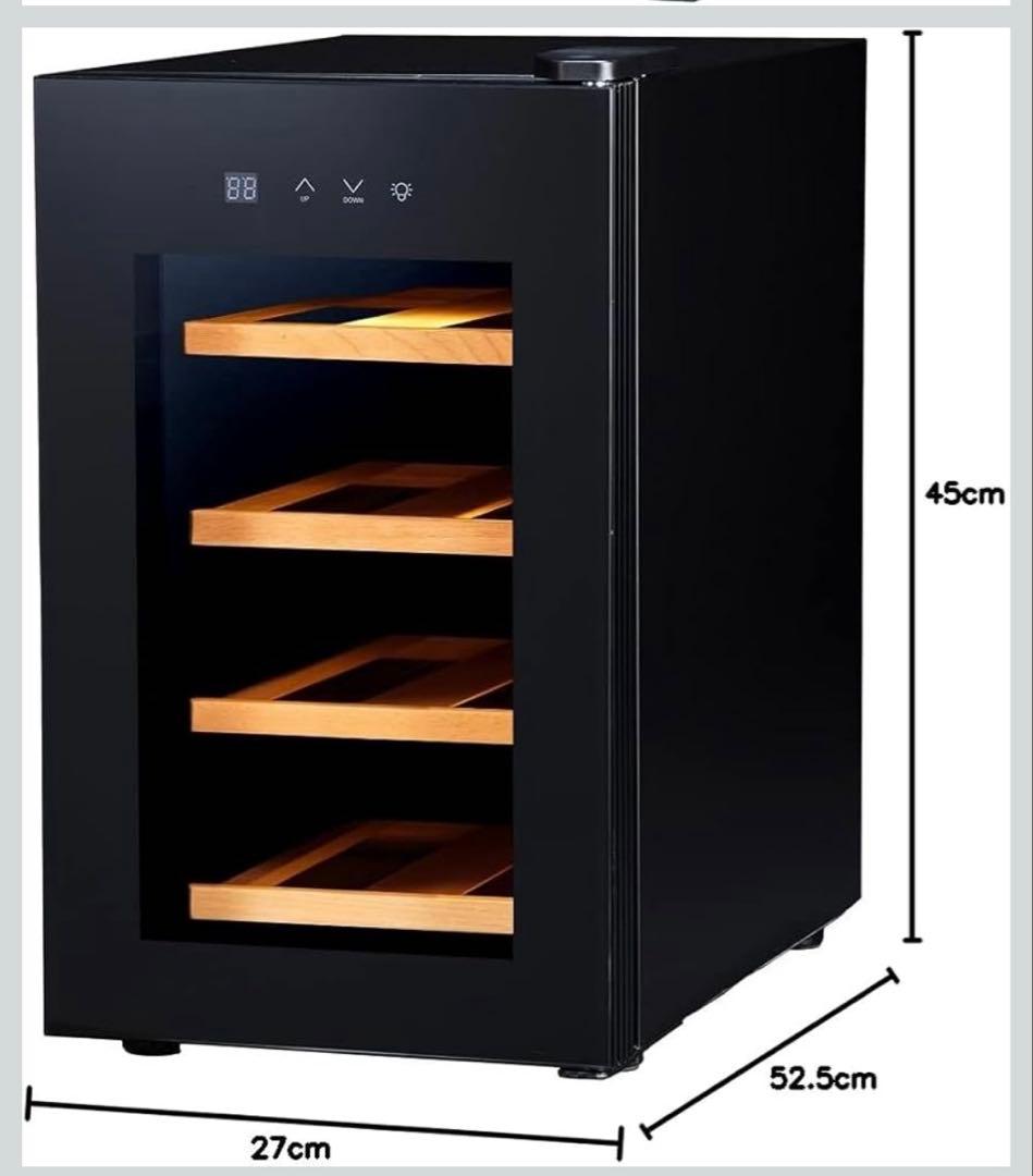 ワインセラー／8本収納／BWC-008P／ブラック／日本メーカー製ペルチェ採用